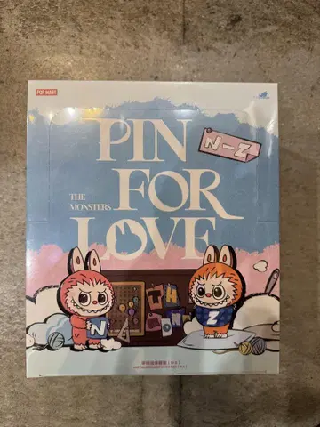 Popmart The Monsters Labubu Pin For Love