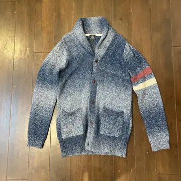 BEAMS HEART M 사이즈 가디건 블루 계열