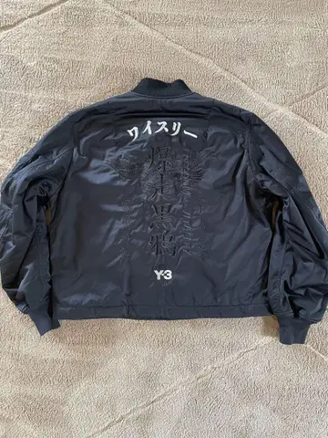 Y-3 20SS U CRFT 그래픽 봄버 폭주 흑응