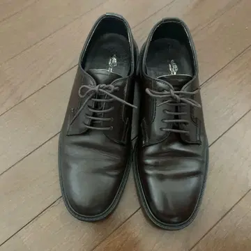 다크 브라운 가죽 드레스 슈즈 KENFORD
