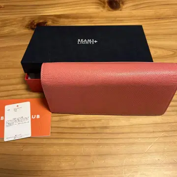 [ BEAMS LIGHTS ] 핑크 장지갑 약 20cm
