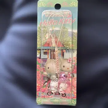 가루이자와 지역 한정판 헬로키티 스트랩