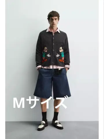 ZARA Disney harrylambert 미키마우스 가디건 M