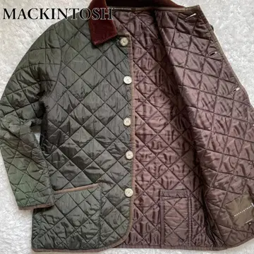 MACKINTOSH 매킨토시 퀼팅 자켓 카키