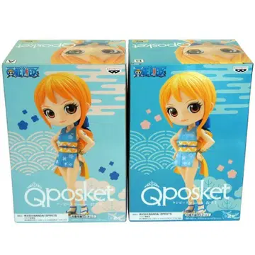 원피스 Qposket 나미 2체 완전 세트 반프레스토