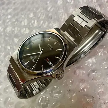 SEIKO SilverWave 1982년산 블랙 다이얼 데이데이트