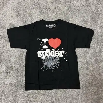 sp5der 셔츠 블랙 M