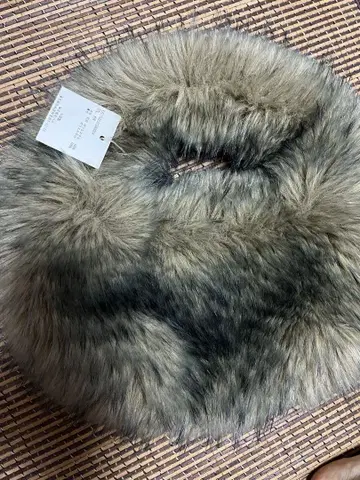 ear 퍼 백 택 포함 새상품