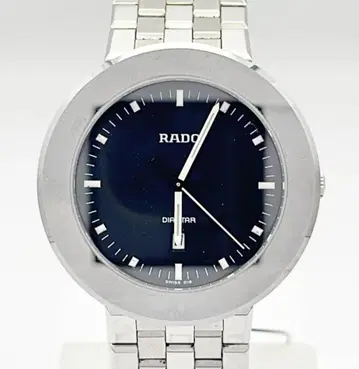 RADO 라도 남성용 손목시계 다이아스타 쿼츠 SS 새상품급 작동 중