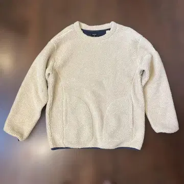 QUICKSILVER XL 플리스 자켓 크림