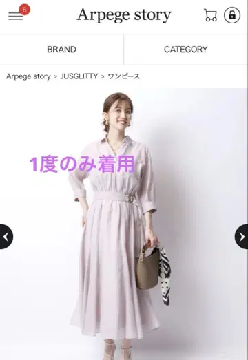 jusglitty 컬러 시어 셔츠 원피스