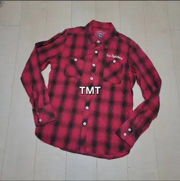 TMT 체크 플란넬 셔츠 마넬