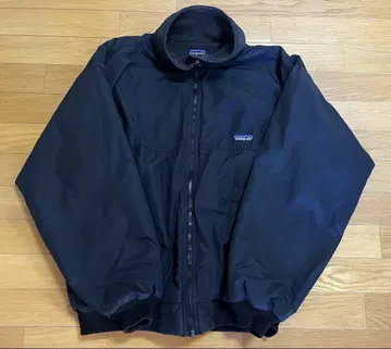 00s Patagonia 쉘드 신틸라 자켓 플리스 나일론 블랙