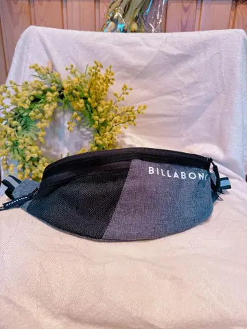 미사용 새상품 BILLABONG 바디백 숄더백 그레이