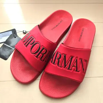 EMPORIO ARMANI 샌들 레드
