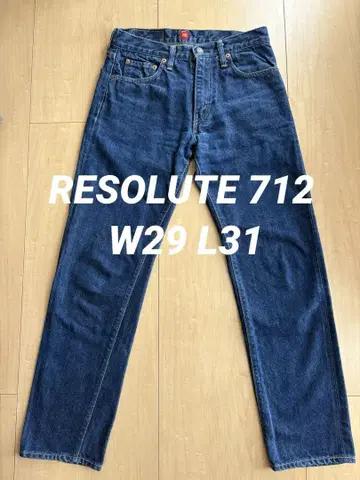 [ 새상품급 ] 리졸트 712 데님
