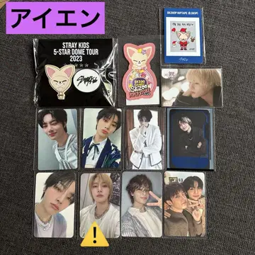 Stray Kids I.N 트레이딩 카드 스티커 클립
