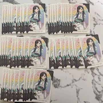 프로세카 감사제 그리팅 카드 N 시라이시 안 50장
