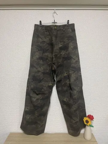 [simple project] 카모플라쥬 카모 무늬 와이드 팬츠 배기