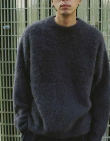 LIDNM 23AW FOX CASHMERE KNIT