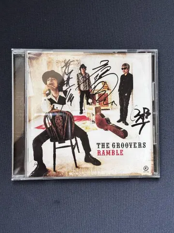 THE GROOVERS [ RAMBLE ] CD 사인 포함