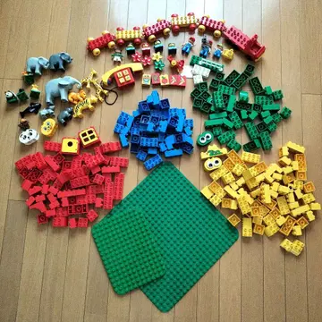 LEGO 듀플로 블록 레고 자동차 동물원 기본판