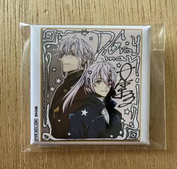 점프 SQ D.Gray-man 아렌 각형 캔뱃지 당선품 100명 한정판