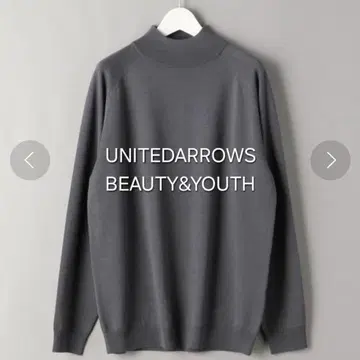 [새상품급] UNITEDARROWS BEAUTY&YOUTH 모크넥 니트