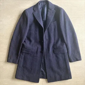 RING JACKET 링자켓 카멜 체스터 네이비 48