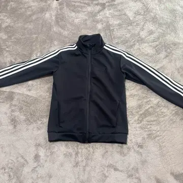 adidas 스트라이프 저지 블랙