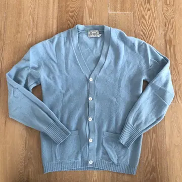McGeorge Harrods 100% 캐시미어 가디건 92cm