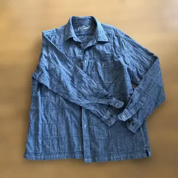 Crocodile 데님 긴팔 셔츠 LL