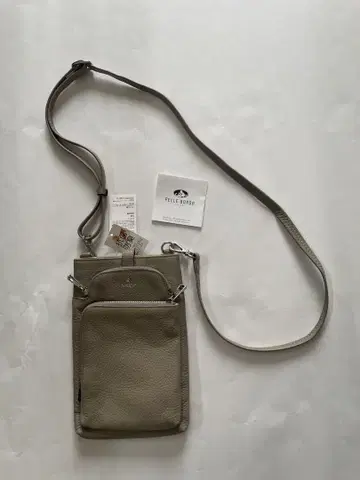 새상품 PELLE BORSA 그레이 숄더백