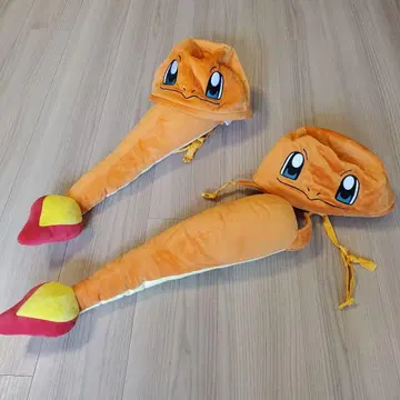 파이리 변신 2종 세트 x 2세트 꼬리 분장 코스프레 할로윈 생일