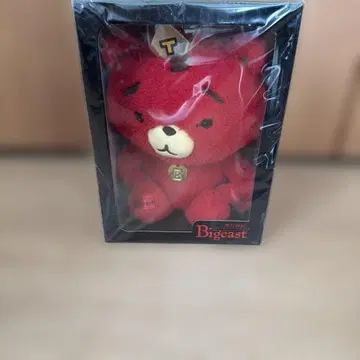 동방신기 Bigeast 한정판 TB짱 봉제 인형 빨간색