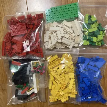 레고 LEGO 파란색 바케스 7615 기본 세트