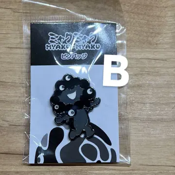 블랙 미야쿠미야쿠 핀 배지 B 오사카 간사이 만박 EXPO2025