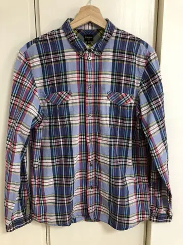 Paul Smith 폴스미스 체크 무늬 긴팔 셔츠 M 사이즈