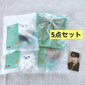 TXT 뿔바투 수빈 키링 5세트 용몬 트레이딩 카드 포함