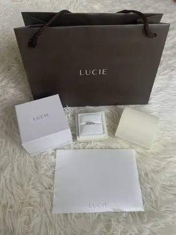 LUCIE 다이아몬드 반지 로즈 골드