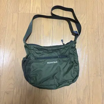 mont-bell 메쉬 포켓 부착 숄더백