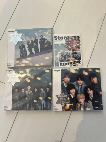 SixTONES Stargaze CD/DVD 3형태+스티커 세트
