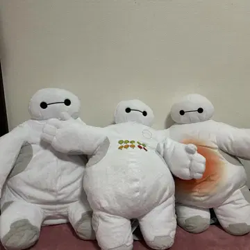 베이맥스 봉제 인형 빅 3체 세트