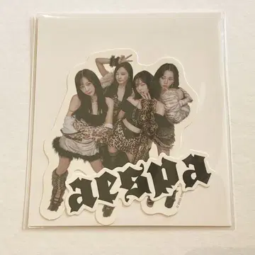 aespa LIVE TOUR 랜덤 토이 스티커 세트 단체