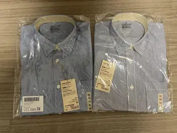 무인양품 주름이 잘 가지 않는 긴팔 셔츠 2장 세트 M
