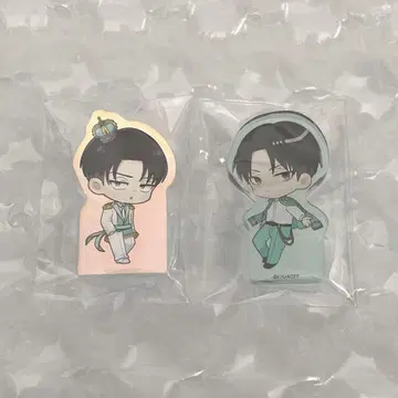 진격의 거인 리바이 에스크릴 아크릴 블록 2세트