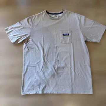 patagonia 베이지 T셔츠 L사이즈