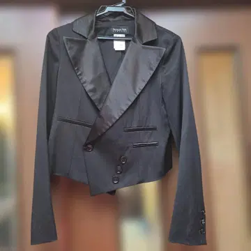 파트리치아 페페 블랙 테일러드 자켓