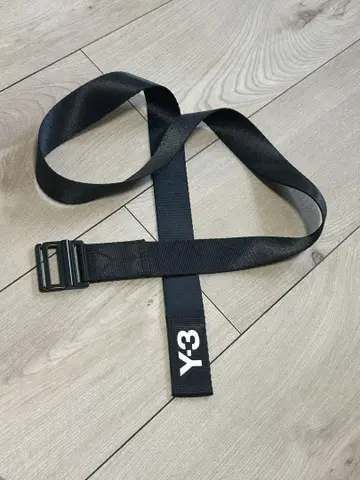 새상품급 Y-3 벨트 BLACK