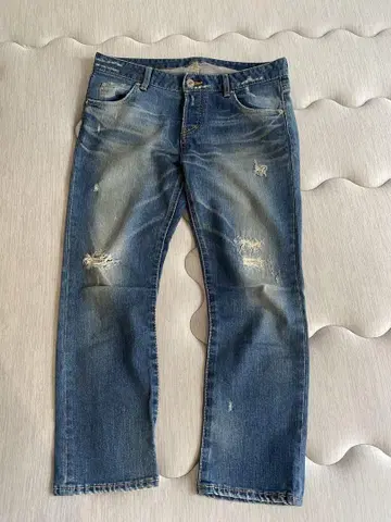 L'Appartement 라빠르망 데님 데미지 가공
